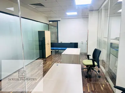 Fully Furnished Office | Free DEWA, AC & Internet | AED 28,000