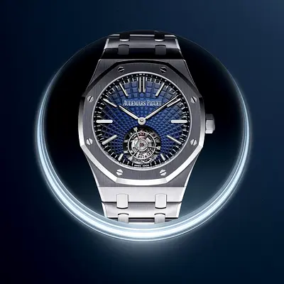 Audemars Piguet Royal Oak mens stainless steel watch master