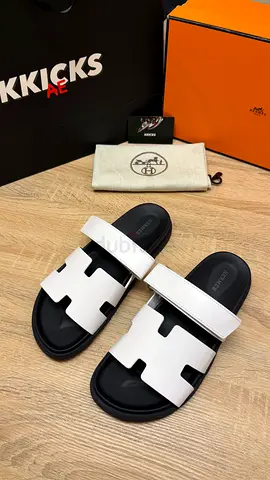 Hermes Chypre Sandal ‘White/Black’