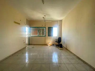 Spacious studio in Al Butina central ac end gas family building with balcony only 15,999.