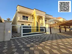 Luxury Villa for Sale in Al Alia Ajman | 5 Master Bedrooms with Electricity & AC Included
