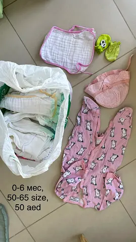 baby girl cloths 0-6m, 50-65 size