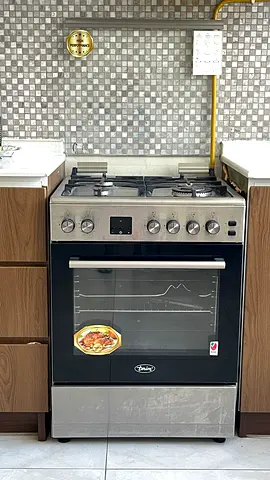 Gas stove (4 burners)  oven. 60x60cm