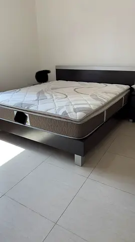 Bed with 2 night stands for sale
