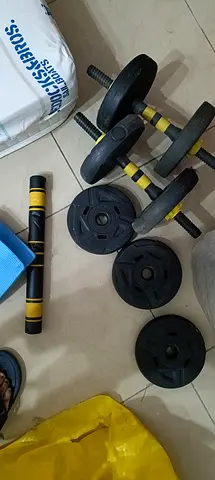 Gym dumbles are for sale