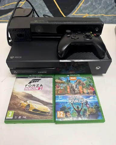 🎮 Microsoft Xbox One Console 500GB Bundle | Kinect Sensor + Wireless Controller + 2 Games