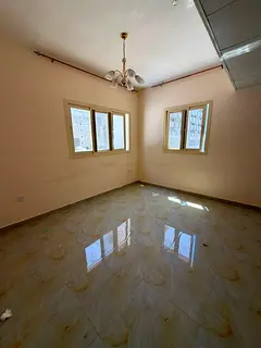 For annual rent in Al Khan Sharjah one bedroom apartment and living room excellent space central air