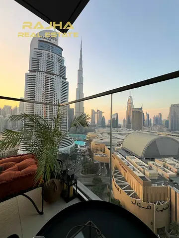 Large 2 Bedroom | Furnished | Burj Khalifa View | Vacant