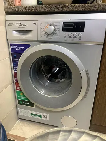 7kg Super General Front Load Washing Machine - Good Working Condition