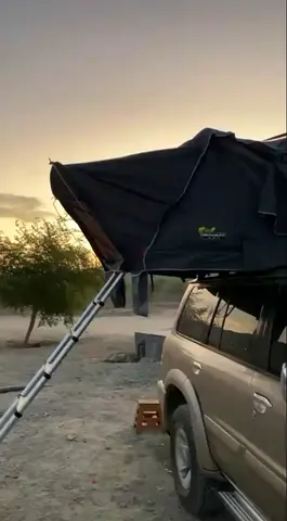 Ironman rooftop tent camping