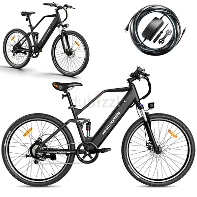 WINDHORSE F3 Electric Bike 650W Motor 36V 15.6Ah Battery 40KM/H Speed 60-80KM Range 27.5 Tire