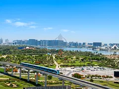 Spacious 1BR Smart Home | 1,038 Sq. Ft. | Chiller & Gas Free | Direct Metro Access | Al Jaddaf