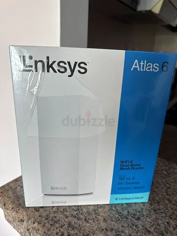 Linksys Atlas 6 Mesh WiFi Router - New/Sealed Box