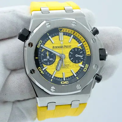Audemars Piguet Royal Oak Offshore Yellow Dial Chronograph  supar mastar quality
