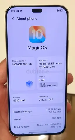Honor 400 Lite TRA Full Box 16gb 256gb