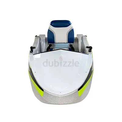Megawheels High Speed Electric Mini Boat 72 v with removable batteries YELLOW