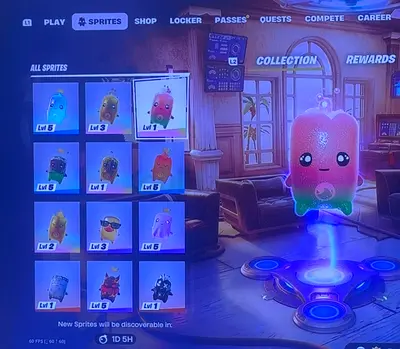 Fortnite In-Game Sprites