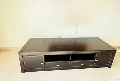Dark Wood TV Unit / Entertainment Center with Storage