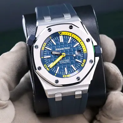 Audemars Piguet Royal Oak Offshore Diver Automatic Watch - Blue Dial