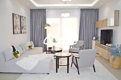 Large 1BR | Fully Furnished | 1,230 sqft | JVC