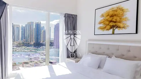 Fully Furnished | 6 Cheques | Marina View