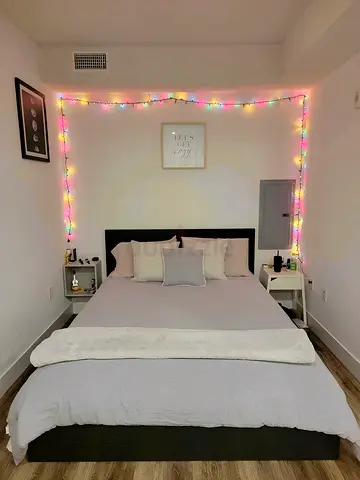 IKEA Malm Queen Bed Frame with Mattress