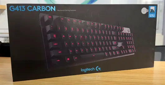 Logitech G413 Carbon Wired Mechanical Keyboard Black