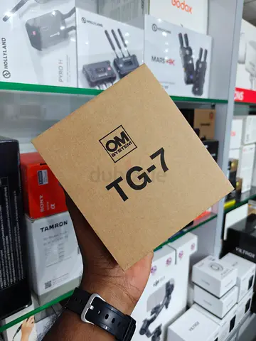 OM SYSTEM Tough TG-7 Digital Camera (Black - Brand New)