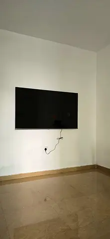 65-inch flat screen TV mounted on wall - Perfect working condition