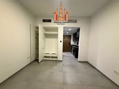 Spacious and very nice studio apartment available for rent for AED 35,000 per year, payable in 4 ch