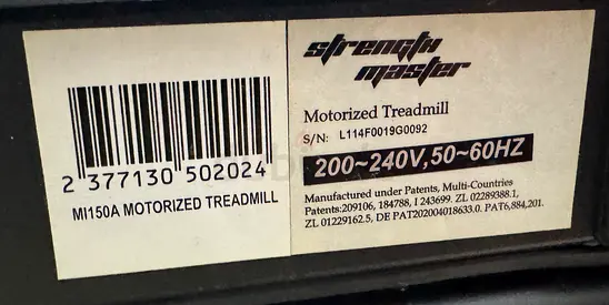 Strength Master Treadmill