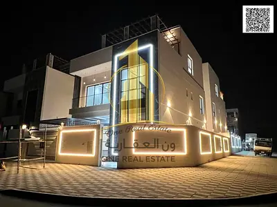 🏡 فيلا مودرن للبيع في الحليو 2 – عجمان ✨  📍 كورنر زاوية على شارعين | موقع مميز فرصة رائعة لامتلاك فيلا فاخرة بتصميم عصري حديث، تشطيبات راقية ومساحات