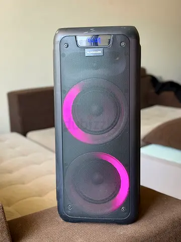 Olsenmark Portable rechargeable Bluetooth Party Speaker+mic