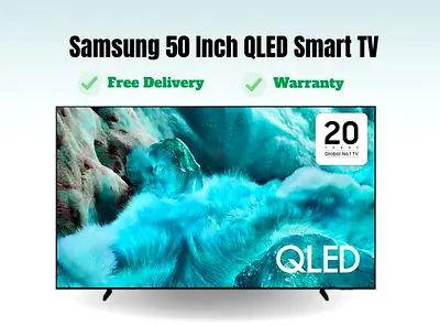 Samsung 50 Inch QLED 4K Samsung Vision AI Smart TV 2025 Model 50Q7F