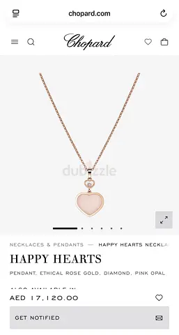 Chopard Happy Hearts Pendant