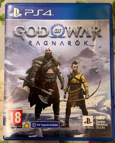 PS4 disc : G0D of war Ragnarok