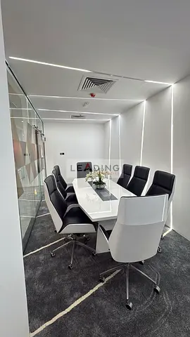 Fully Furnished Office with Free Chiller, DEWA, WIFI | Conference Room etc.