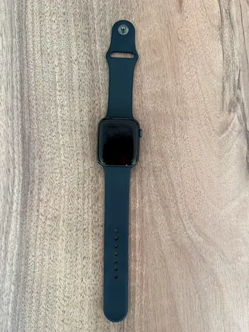 Used Apple Watch SE 44mm (with black sport band) - Good working condition with charger