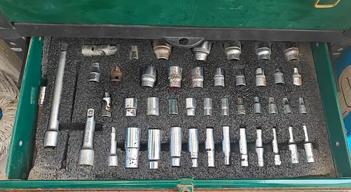 Aviation tools trolley set