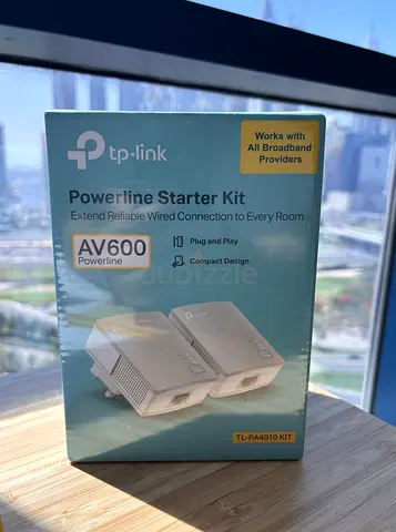 TP-Link AV600 Wifi Extender (Powerline Starter Kit TL-PA4010) (Boxed)