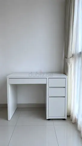 IKEA White Desk  Mobile Drawer Units