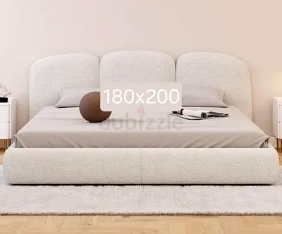Modern Designer Bed – Brand New King Size with Mattress
