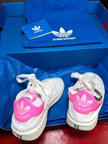 Balenciaga x Adidas Stan Smith – Brand New – Size 35 – Full Set