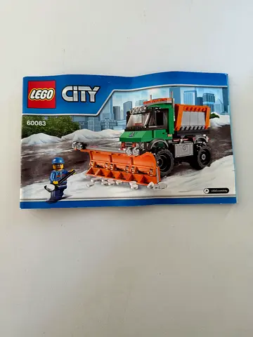60083 LEGO City Snowplough Truck