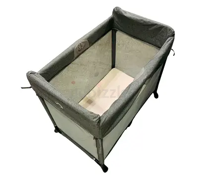 Bugaboo Stardust Pop-Up Travel Cot  Playard - Grey Melange