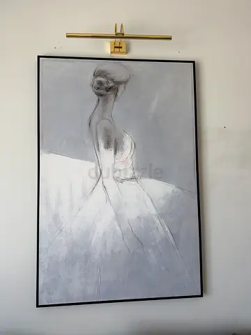 Painting ballerina