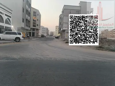 Land for sale in Ajman Emirate, Al Jurf - Industrial 3 Corner plot with a street and a lane, very close to the main road