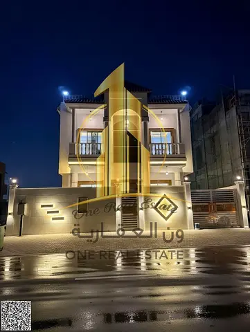 Villa for rent, first occupancy, in Al Helio 1 area