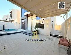 Ready-to-move-in villa with a swimming pool, all-inclusive including registration fees, ownership fe