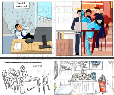 Editorial Cartoonist Available - Only Non-AI please